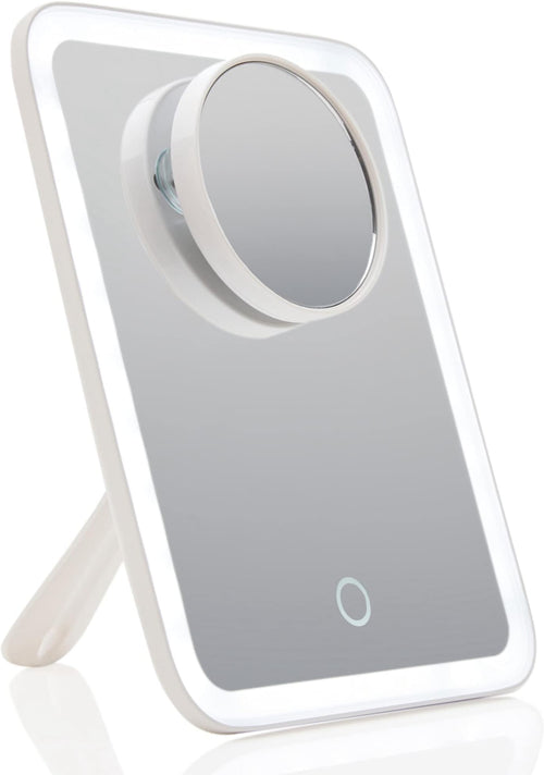 Cordless LED Vanity Mirror 10x Magnifying