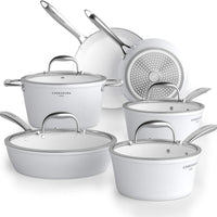 Ceramic Non-Stick Cookware Set 10-Piece
