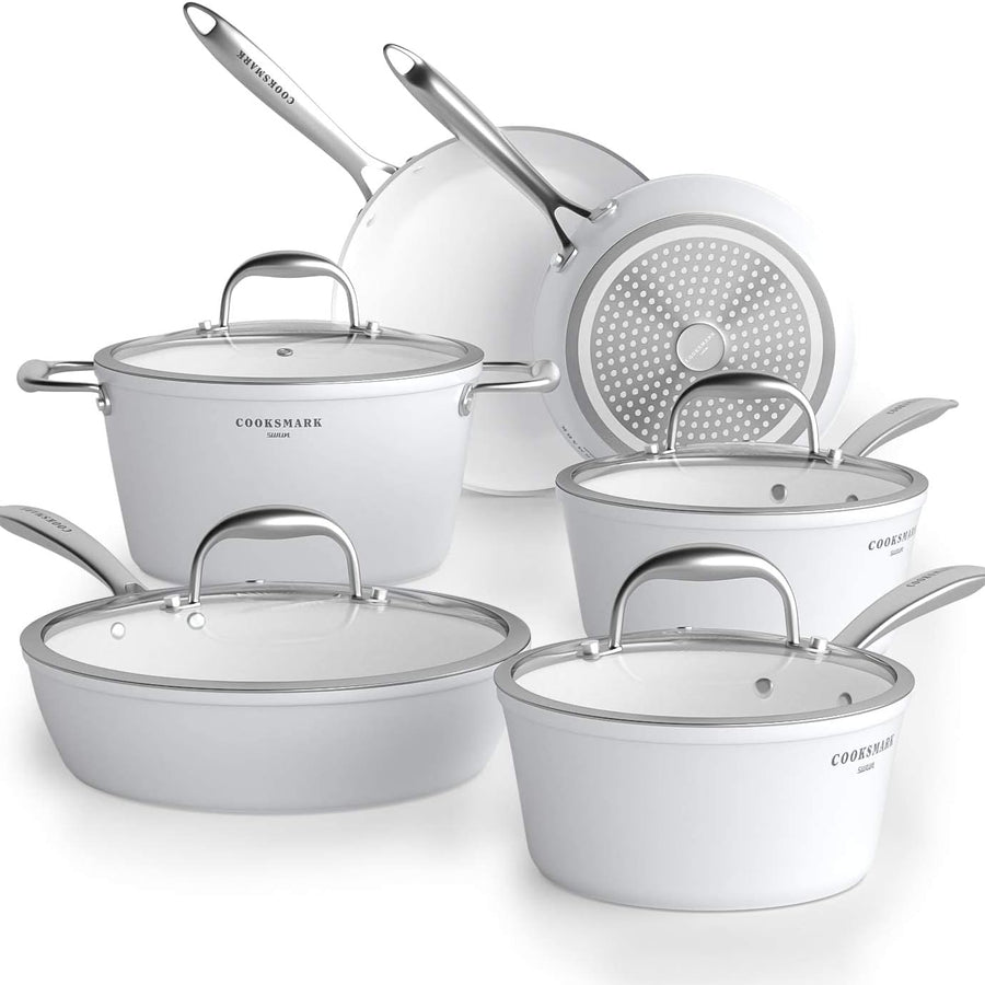Ceramic Non-Stick Cookware Set 10-Piece
