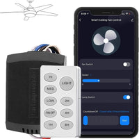 Smart Ceiling Fan with Remote