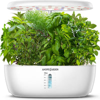 Indoor Herb Garden Kit LED Grow Light