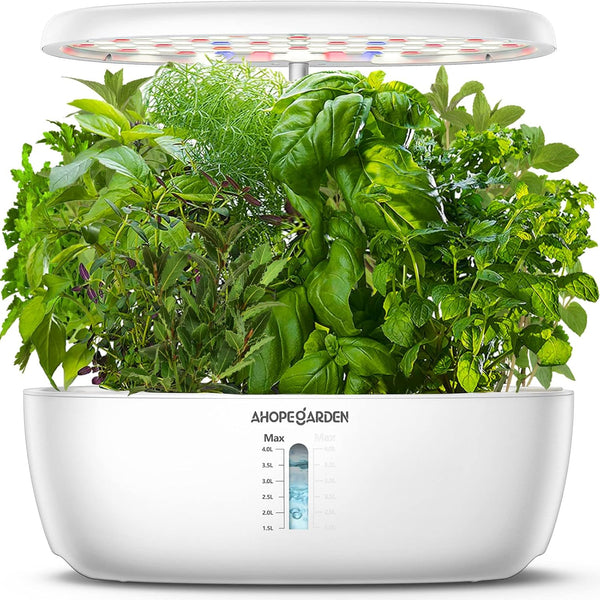 Indoor Herb Garden Kit LED Grow Light