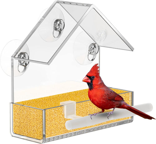 Cat Window Bird Feeder Suction Cup