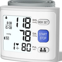 Blood Pressure Monitor Digital Wrist