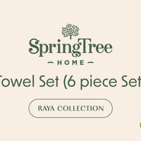 Bamboo Fiber Towel Set 6-Piece
