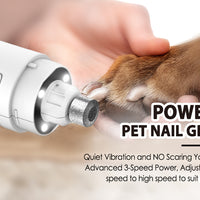 Pet Nail Grinder — Quiet Motor
