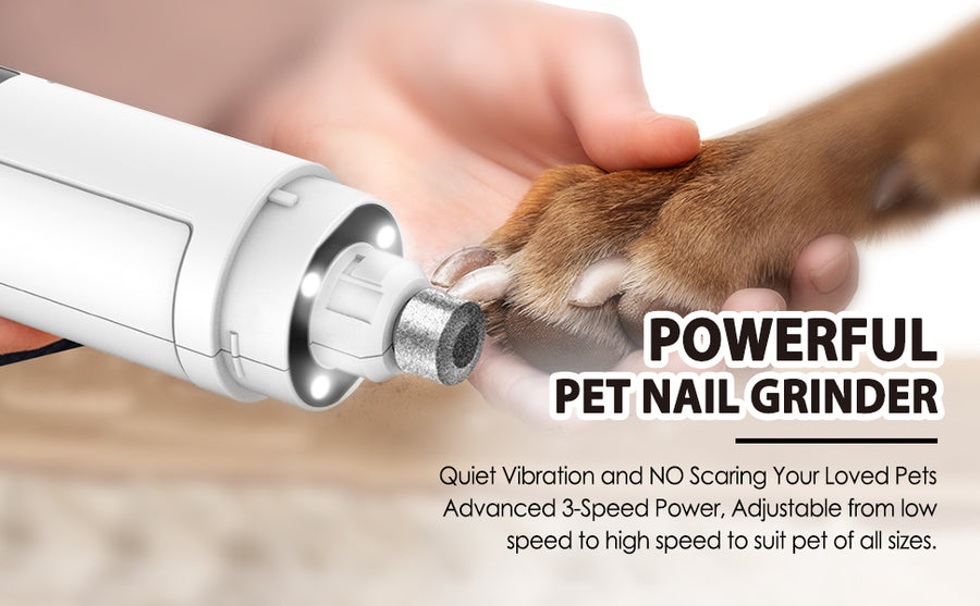 Pet Nail Grinder — Quiet Motor