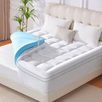 Cooling Gel Memory Foam Mattress Topper Queen