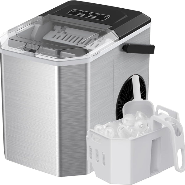 Countertop Ice Maker Machine 26lbs/Day