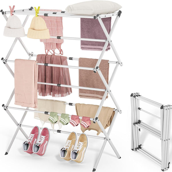 Foldable Drying Rack 3-Tier