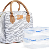Insulated Lunch Bag with Containers