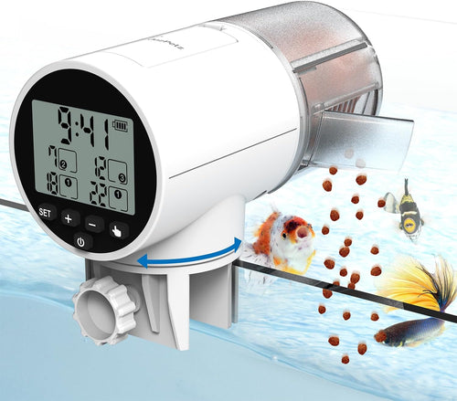 Automatic Fish Feeder Programmable
