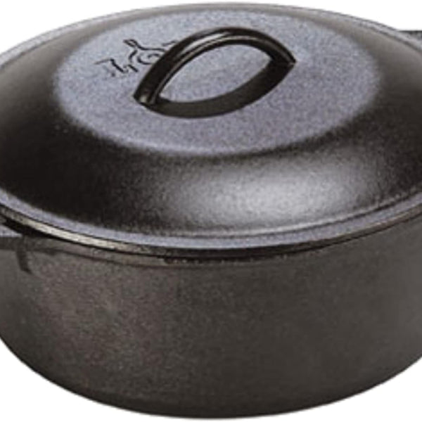 Cast Iron Dutch Oven 5-Quart