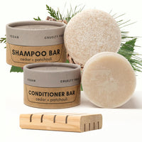Zero-Waste Shampoo Bar Set of 3