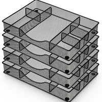 Desk Organizer 6-Compartment Mesh