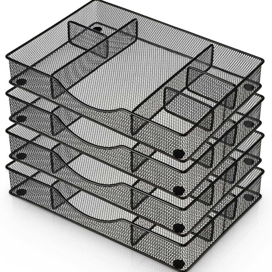 Desk Organizer 6-Compartment Mesh