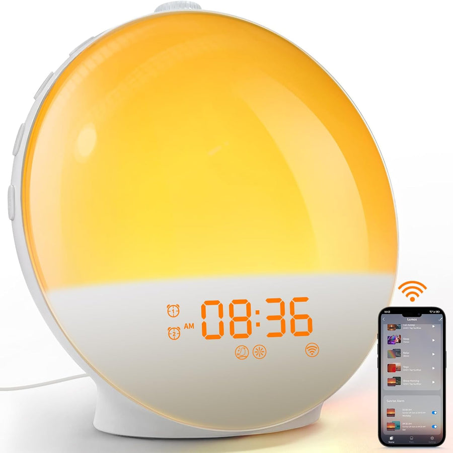 Smart Alarm Clock with Sunrise Simulation