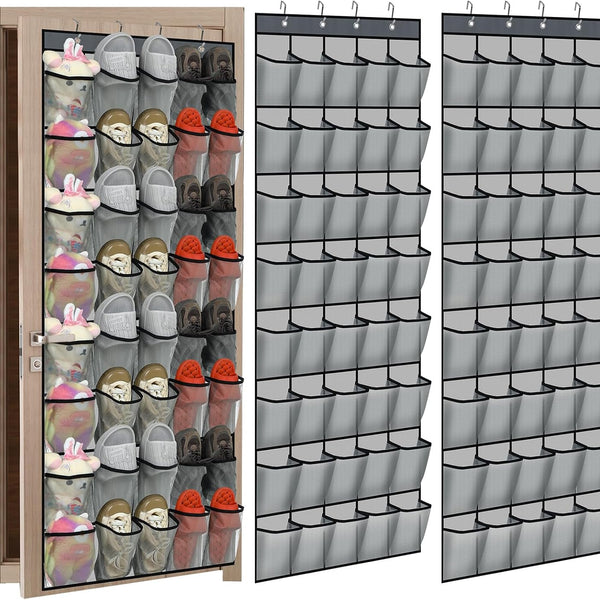 Over-the-Door Shoe Organizer 24-Pocket