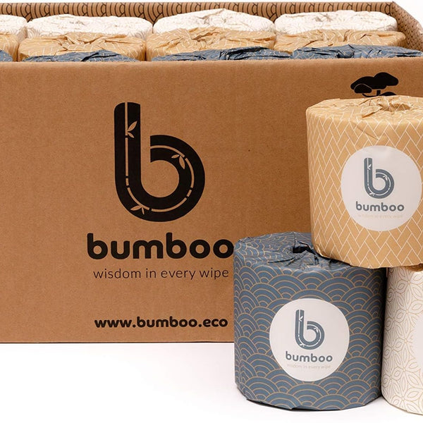 Bamboo Toilet Paper 24 Rolls Eco