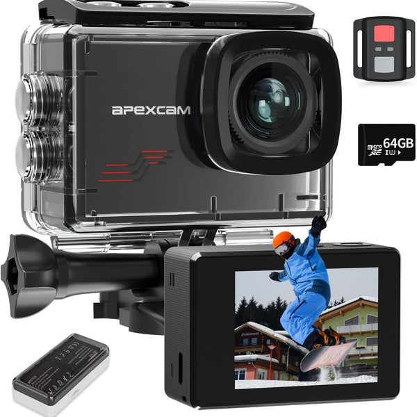 4K Ultra HD Action Camera Waterproof