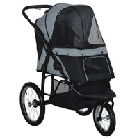 Pet Stroller 3-Wheel All-Terrain