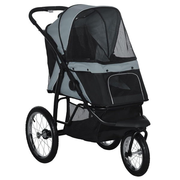 Pet Stroller 3-Wheel All-Terrain