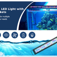 Fish Tank LED Aquarium Light 20-Inch