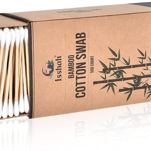 Bamboo Cotton Swabs 500-Count
