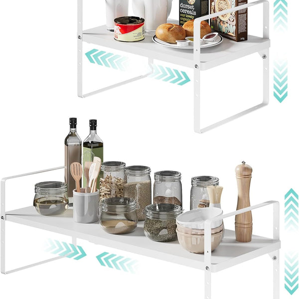 Adjustable Kitchen Cabinet Organizer