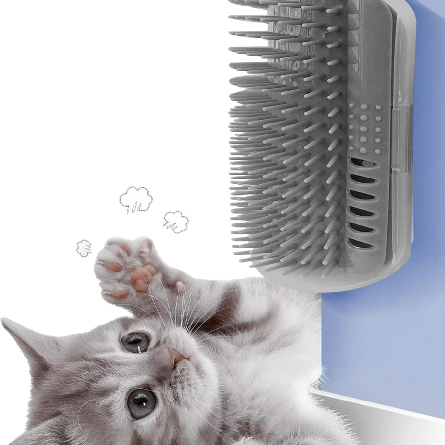 Cat Self-Grooming Corner Brush