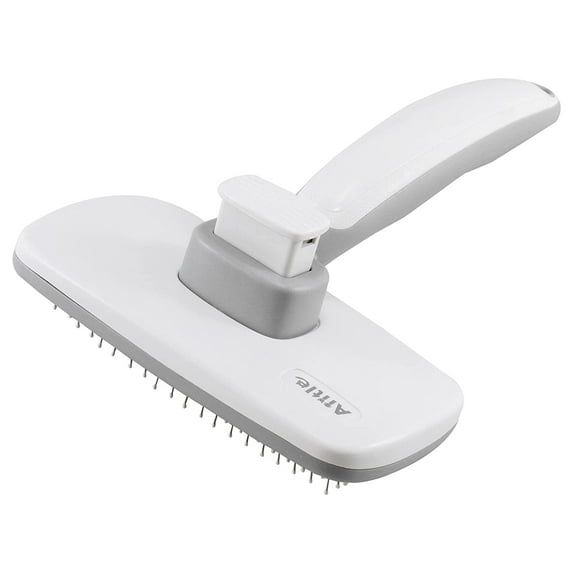 Self-Cleaning Slicker Brush