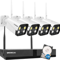 Wireless Security Camera System 4-Cam