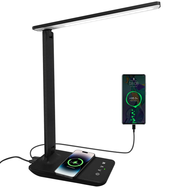 LED Desk Lamp with Wireless Charger