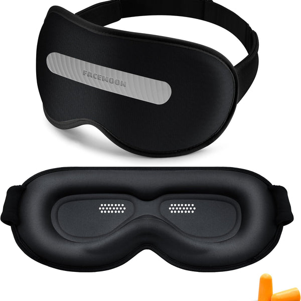 Blackout Sleep Mask Contoured 3D
