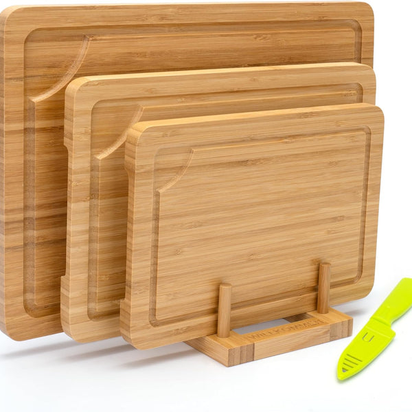 Bamboo Cutting Board Set of 3