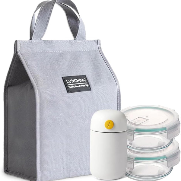 Insulated Lunch Bag with Containers