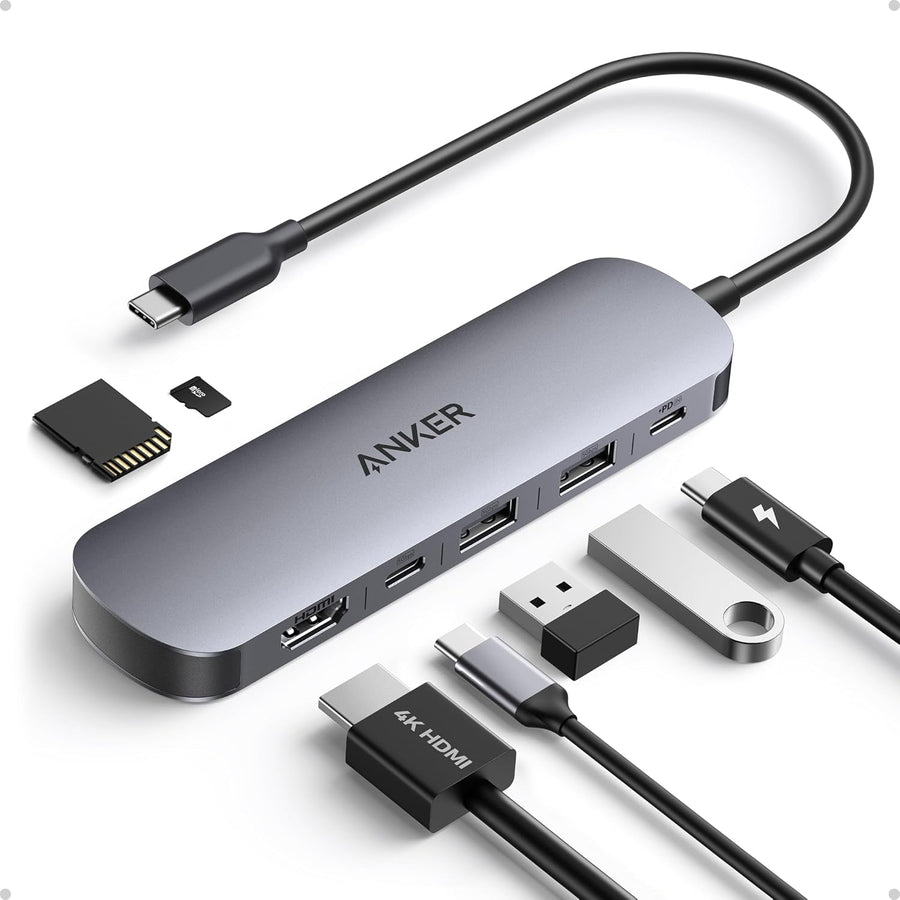 USB-C Hub 7-in-1 Multiport Adapter