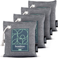Bamboo Charcoal Air Purifier Bags 4-Pack