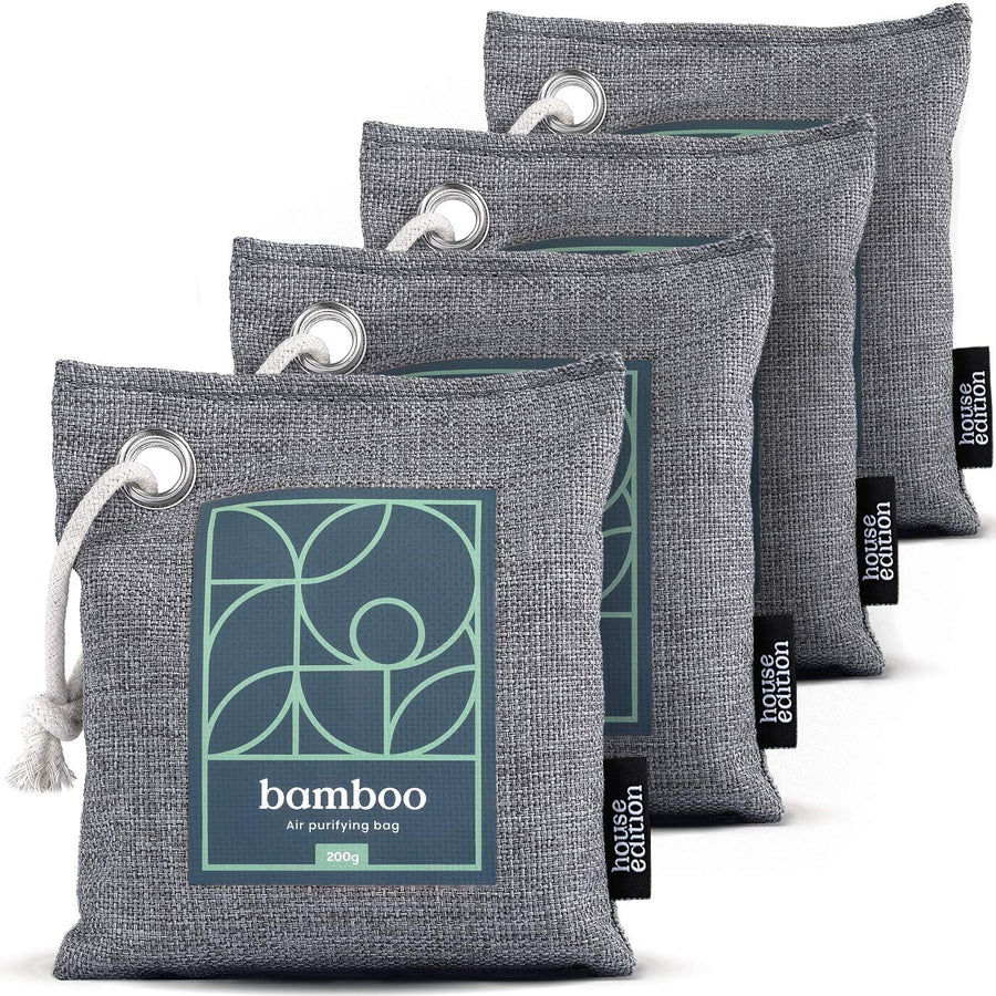 Bamboo Charcoal Air Purifier Bags 4-Pack