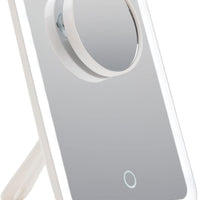 Cordless LED Vanity Mirror 10x Magnifying