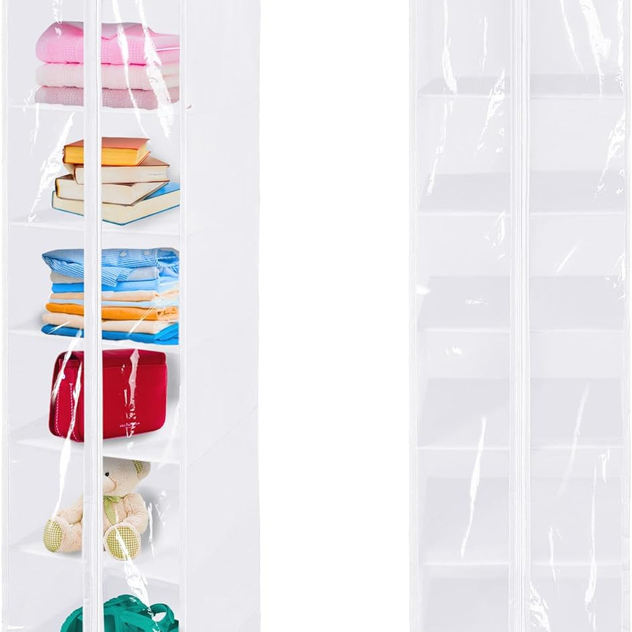 Hanging Closet Organizer 9-Shelf