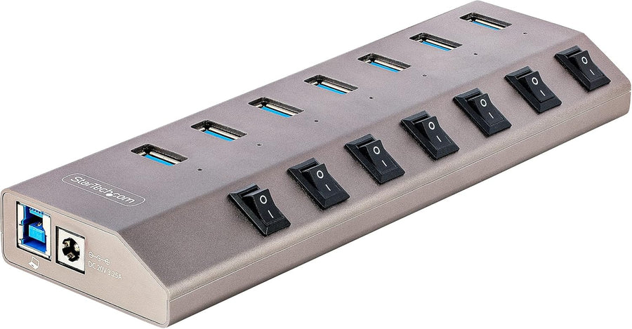 USB Hub Powered 7-Port Desktop