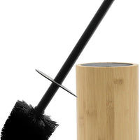 Natural Bamboo Toilet Brush Set
