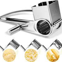 Rotary Cheese Grater Stainless Steel