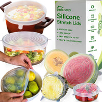 Silicone Stretch Lids 14-Pack