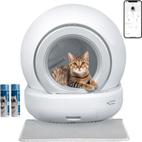 Automatic Cat Litter Box Self-Cleaning