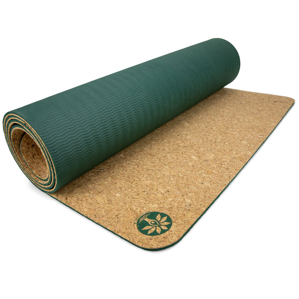Cork Yoga Mat Non-Slip 72"