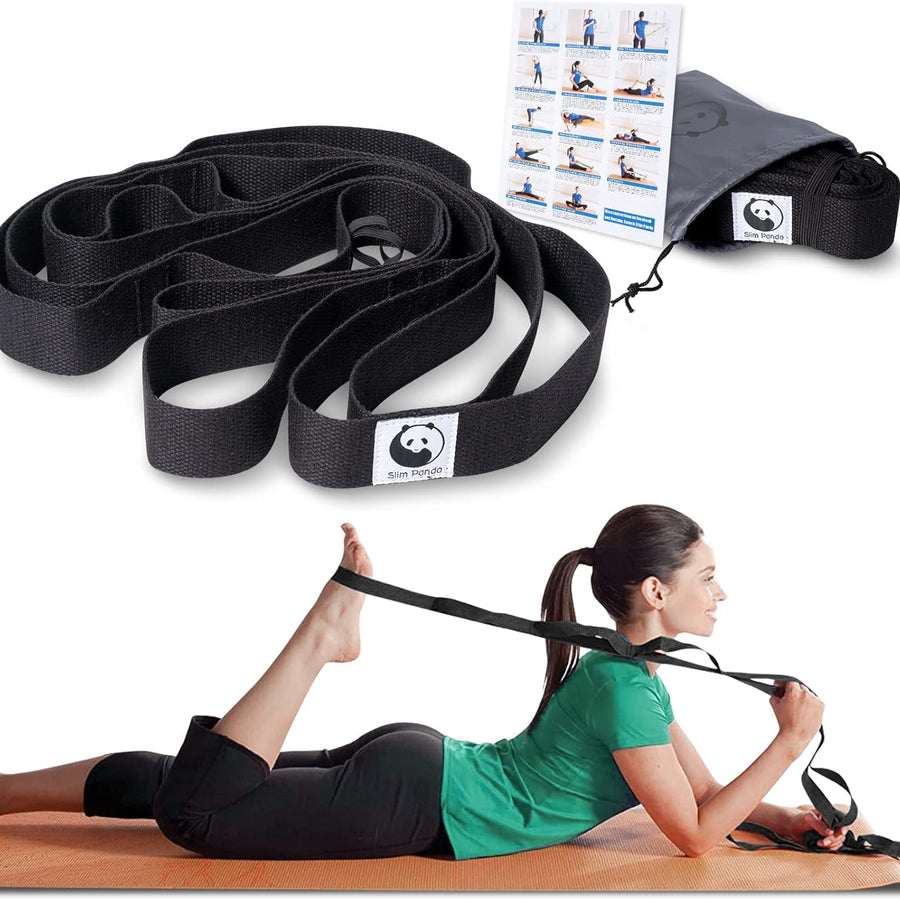 Stretching Strap with Loops 10ft