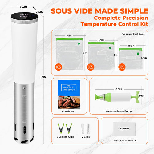 Smart Sous Vide Stick 1200W