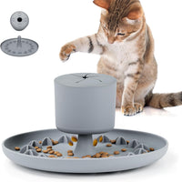 Cat Food Puzzle Feeder Bowl